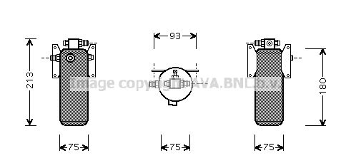 AVA QUALITY COOLING džiovintuvas, oro kondicionierius MND032